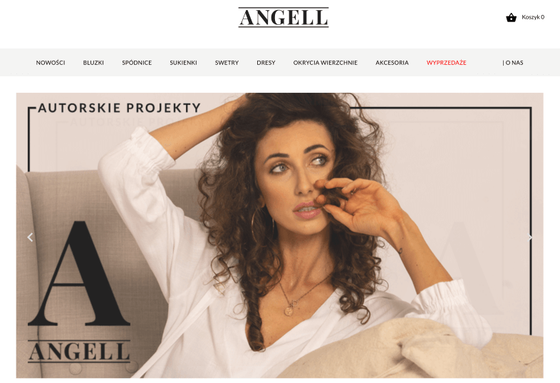 Sklep internetowy Angell