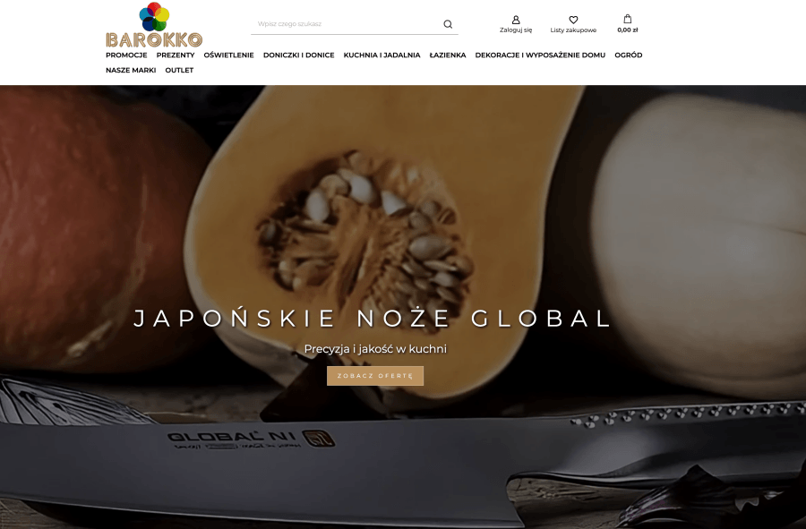 Sklep internetowy barokko