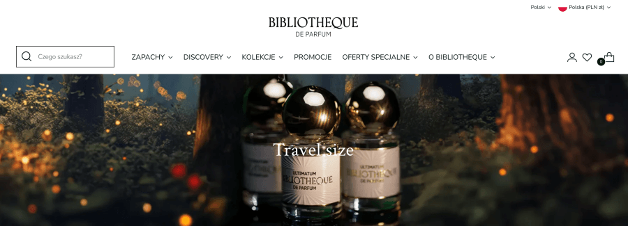 Sklep internetowy bibliotheque-de-parfum