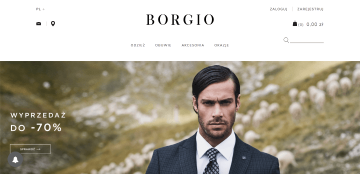 Sklep internetowy Borgio