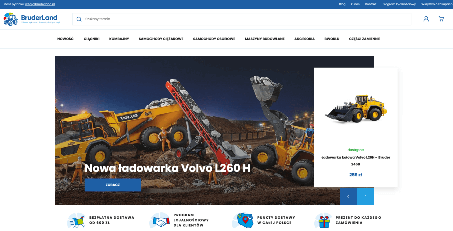 Sklep internetowy bruderland