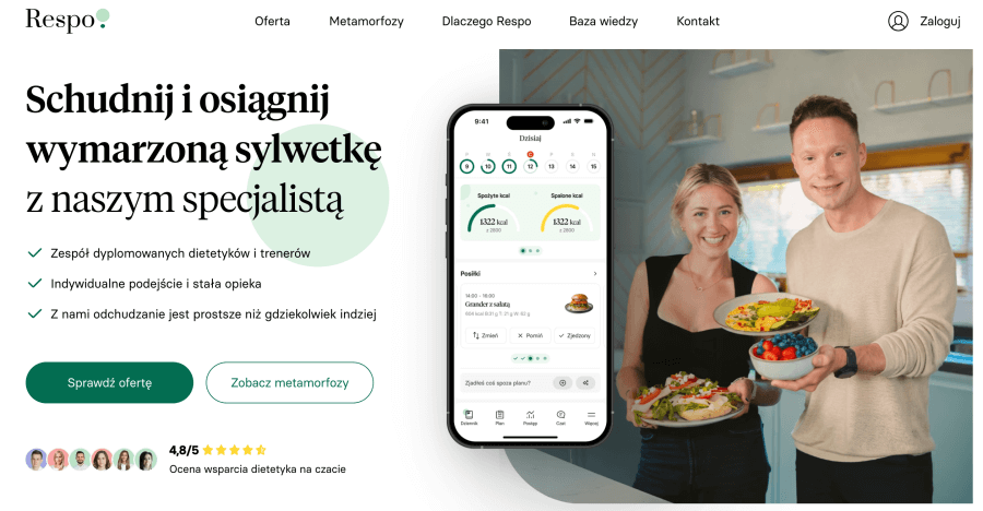 Strona internetowa centrum-respo