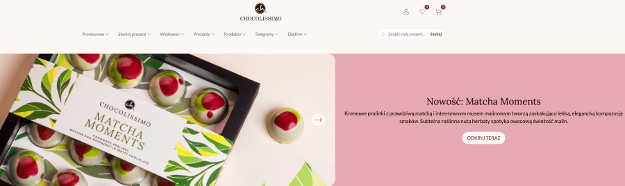 Sklep internetowy chocolissimo