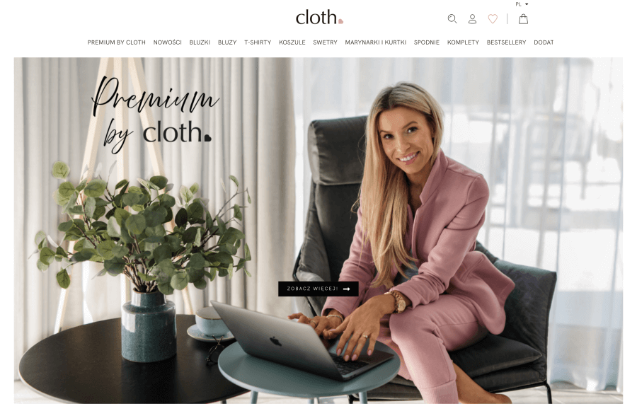 Sklep internetowy Cloth Store