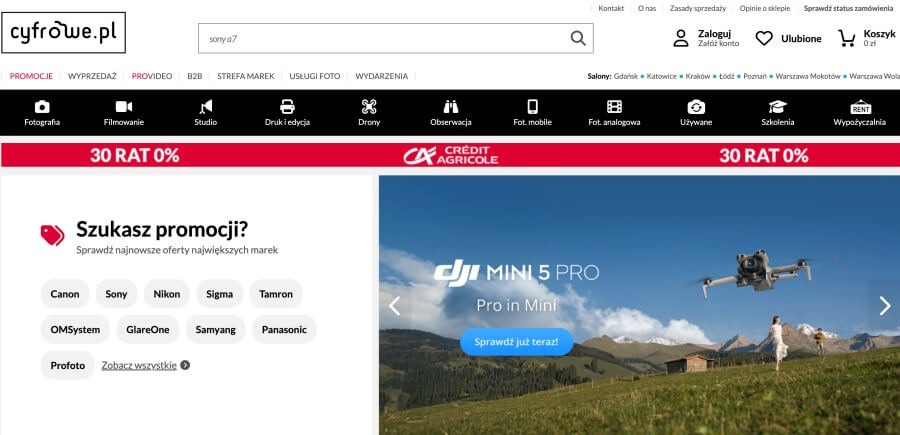 Sklep internetowy Cyfrowe.pl