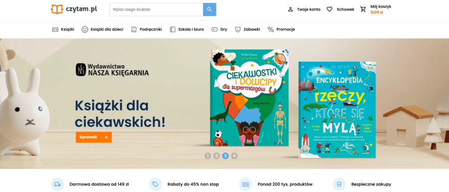 Sklep internetowy czytam