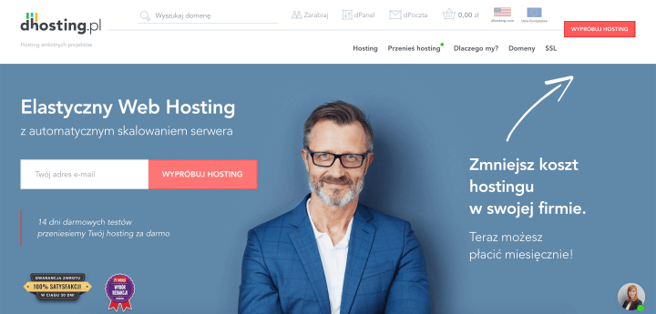 Strona dhosting.pl