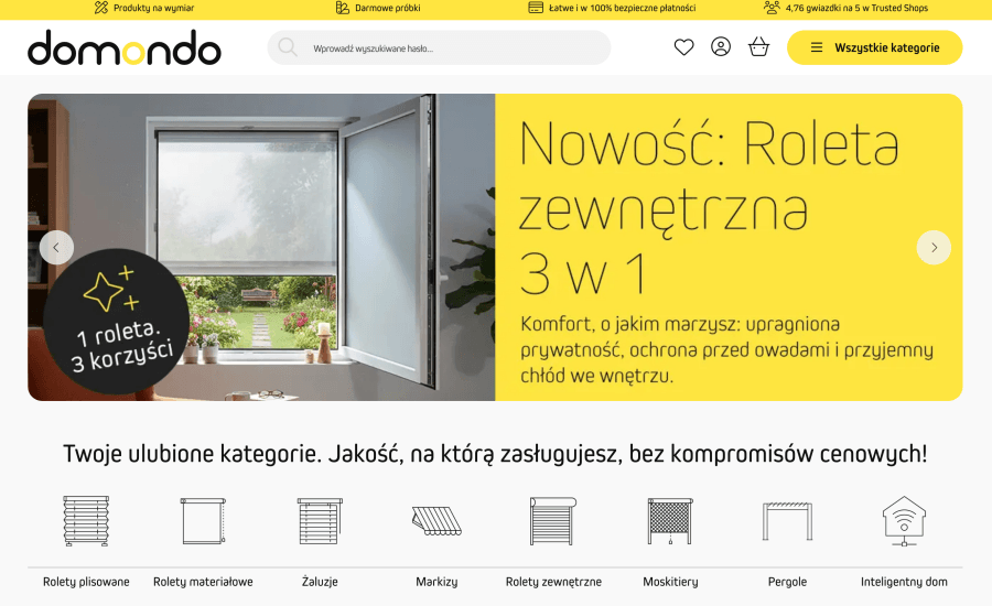 Sklep internetowy Domondo