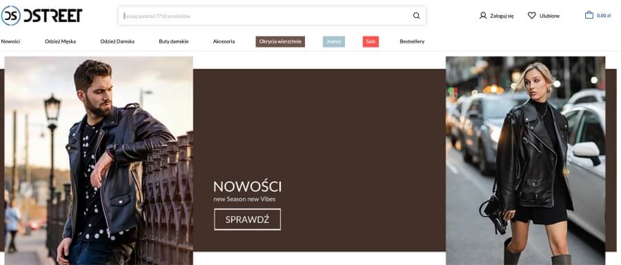 Sklep internetowy DStreet