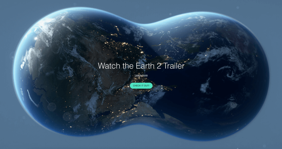 Strona internetowa Earth2.io