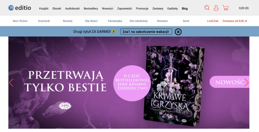 Sklep internetowy Editio