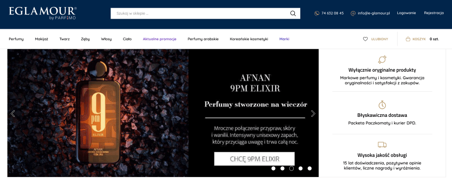 Sklep internetowy eglamour