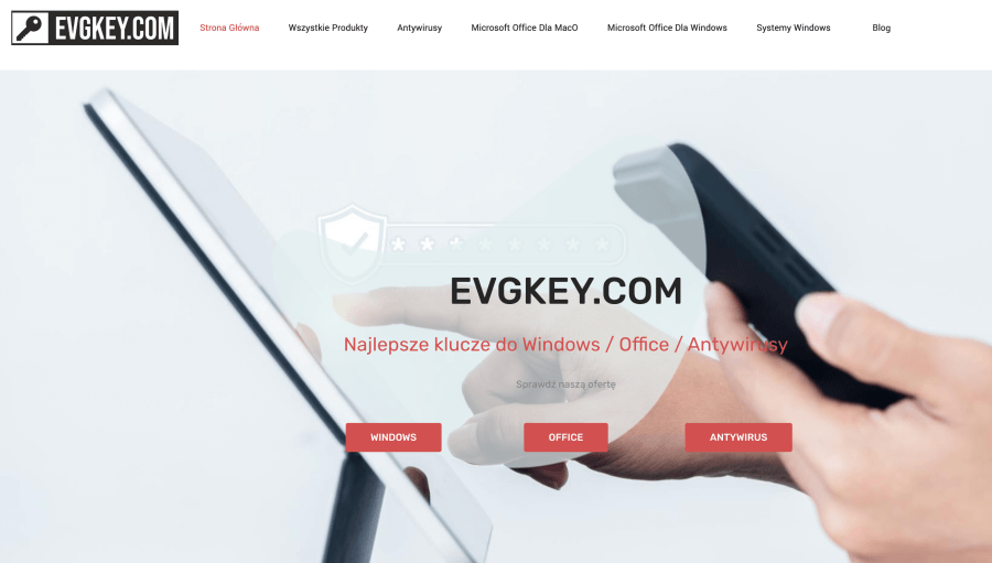 Sklep internetowy EvgKey
