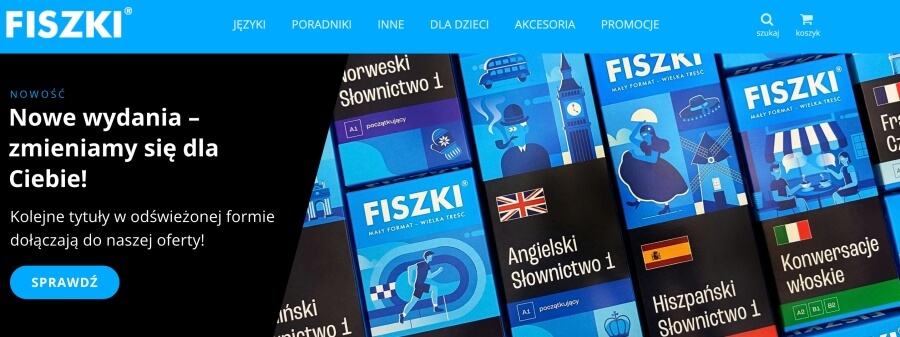 Sklep internetowy Fiszki