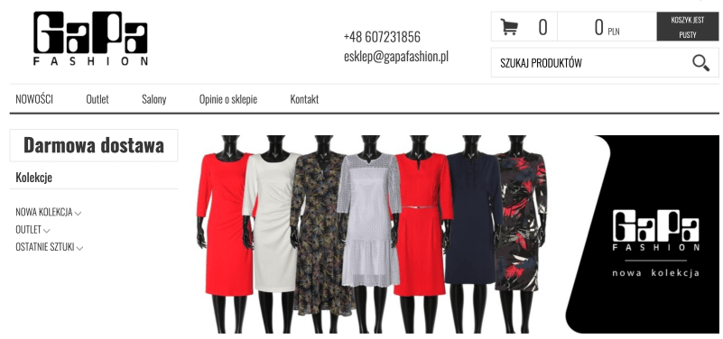 Sklep internetowy GaPa Fashion