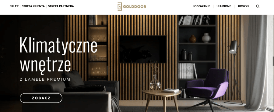 Sklep internetowy gold door