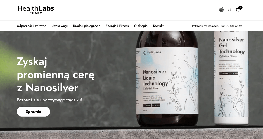 Sklep internetowy HealthLabs Pharm