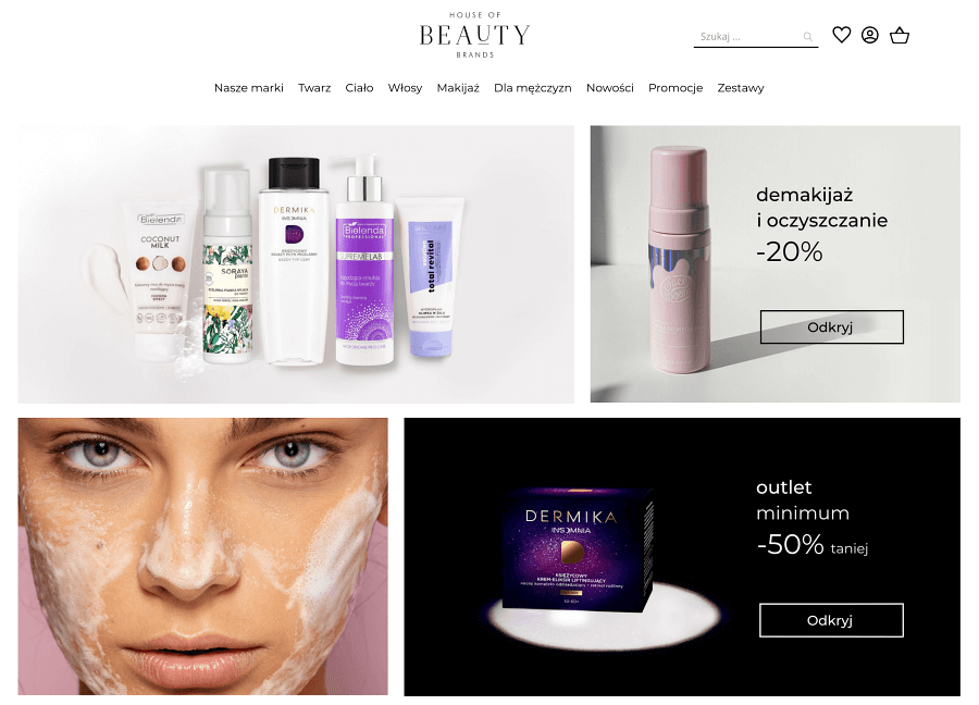 Sklep internetowy House of Beauty Brands