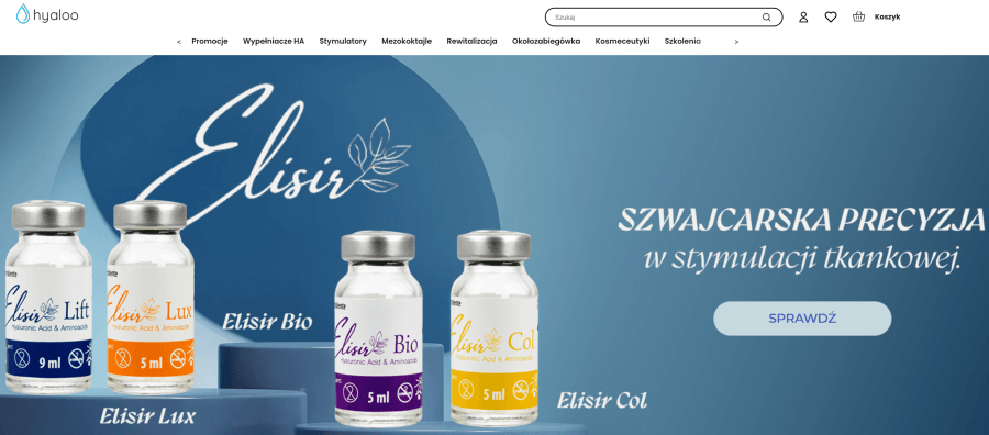Strona internetowa Hyaloo