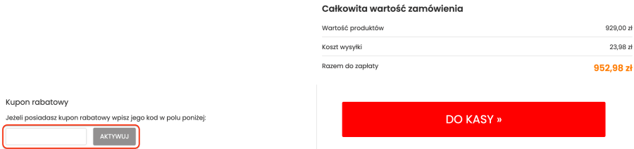 Miejsce na kod rabatowy kammar24