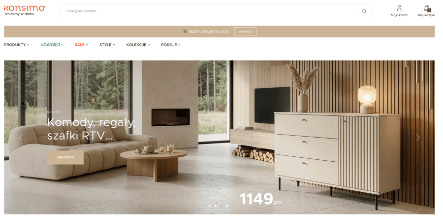 Sklep internetowy konsimo
