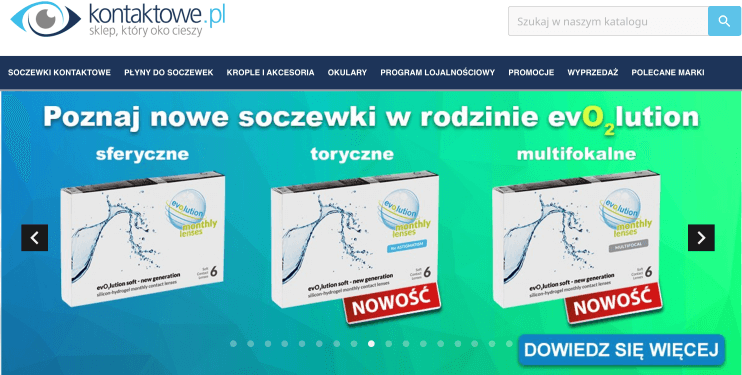 Sklep internetowy Kontaktowe.pl