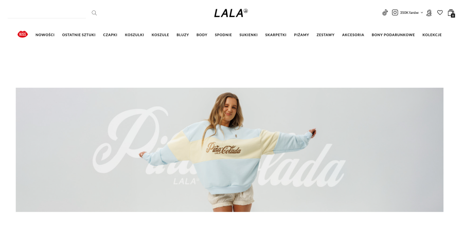 Sklep internetowy LALA