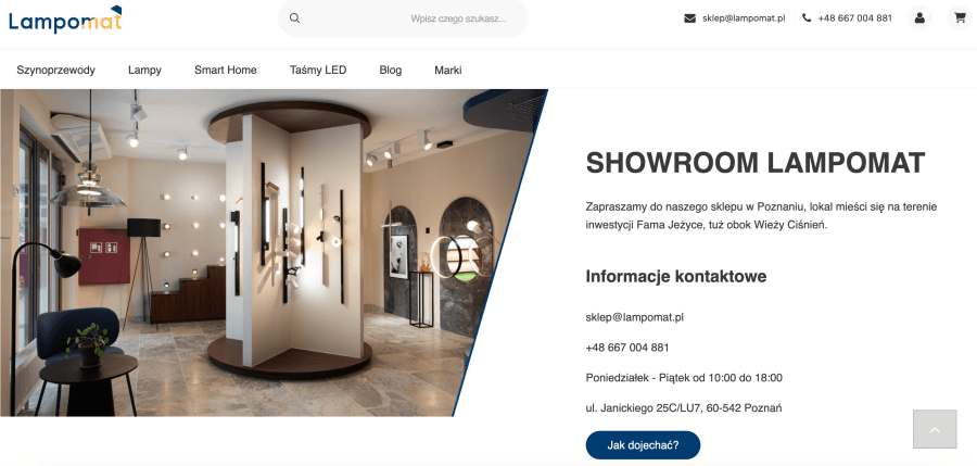 Strona internetowa lampomat