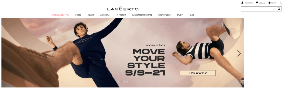 Sklep internetowy Lancerto