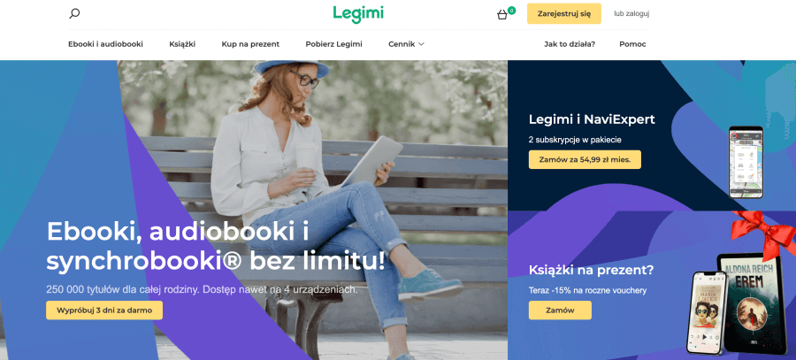 Sklep internetowy Legimi
