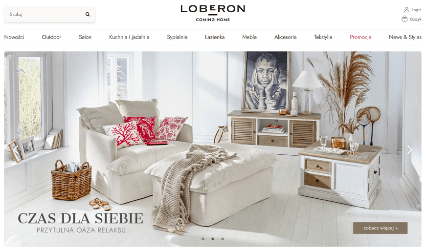 Sklep internetowy Loberon