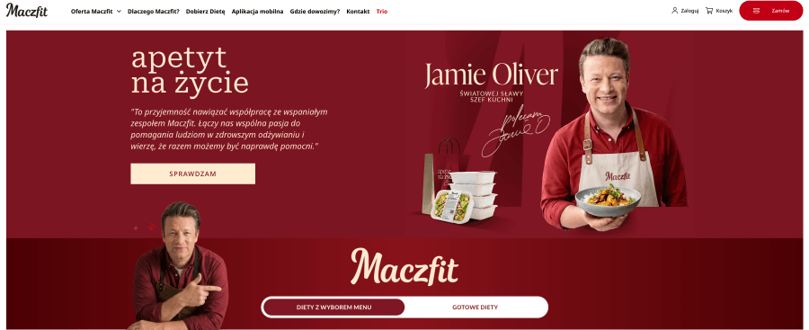 Strona internetowa maczfit