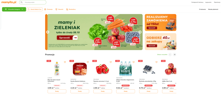 Sklep internetowy Mamyito.pl