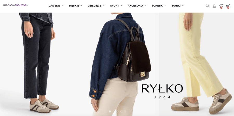 Strona internetowa markoweobuwie
