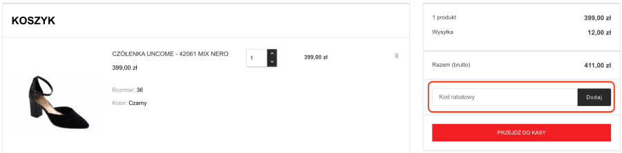 Miejsce na kod rabatowy markoweobuwie