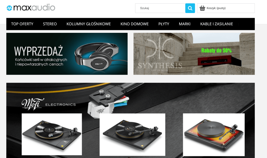 Sklep internetowy Maxaudio