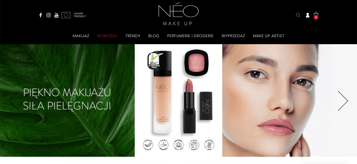 Sklep internetowy NEO Make Up