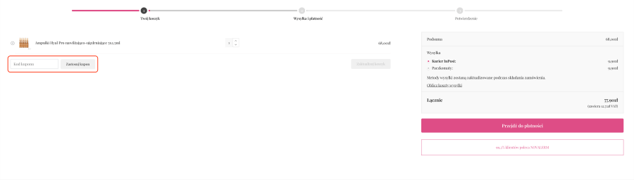 Miejsce na kod rabatowy Novalerm