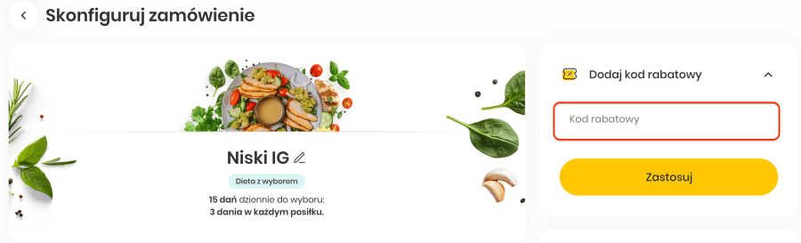 Miejsce na kod rabatowy ntfy