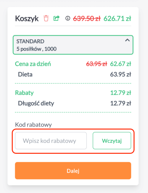 Miejsce na kod rabatowy NutritionPro