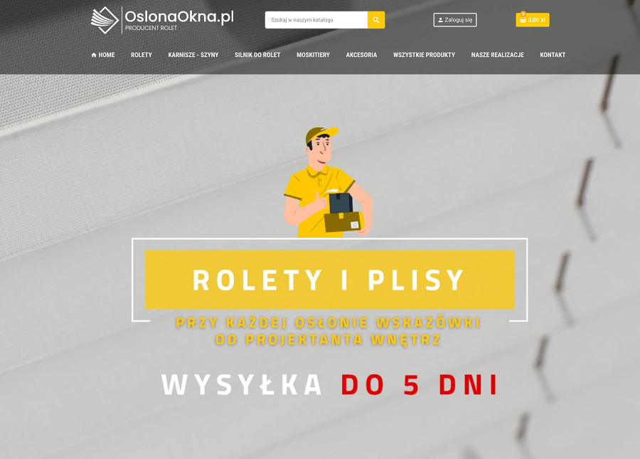Sklep internetowy OslonaOkna.pl