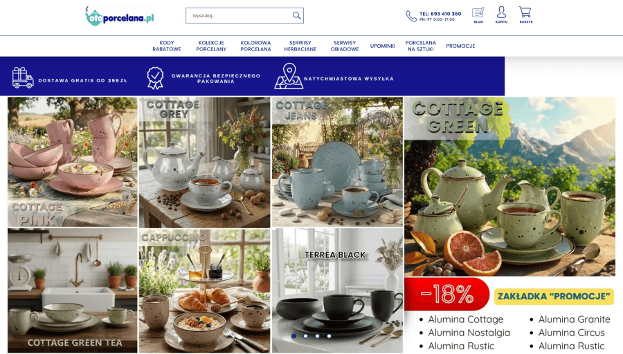 Sklep internetowy Otoporcelana