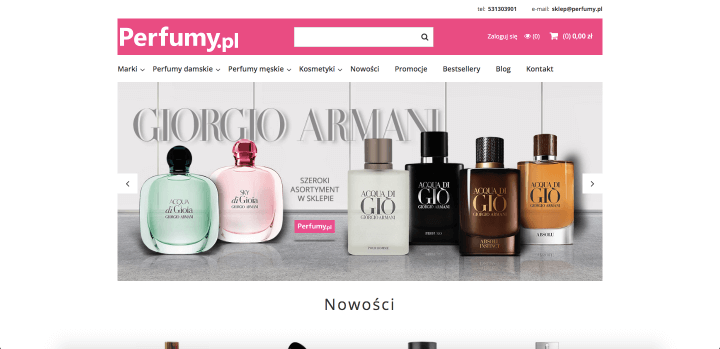 sklep internetowy Perfumy.pl