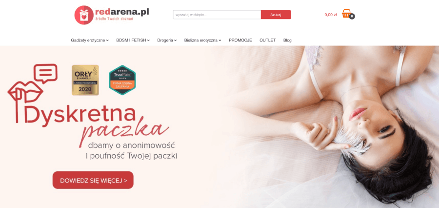 Sklep internetowy Redarena.pl