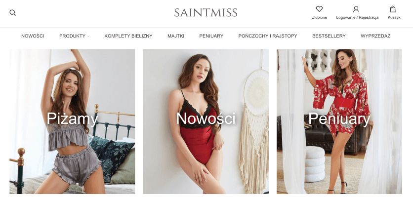 Sklep internetowy Saintmiss