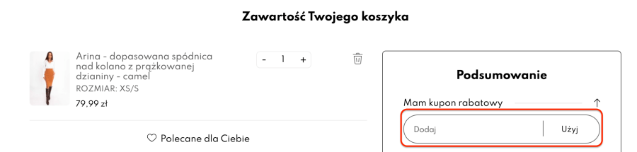 Miejsce na kod rabatowy selfieroom