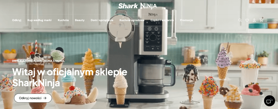 Sklep internetowy Sharkninja