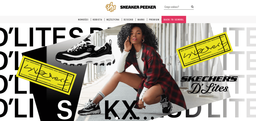 Sklep internetowy Sneaker Peeker