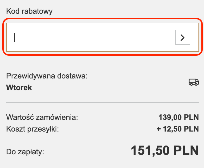 Miejsce na kod rabatowy Solier