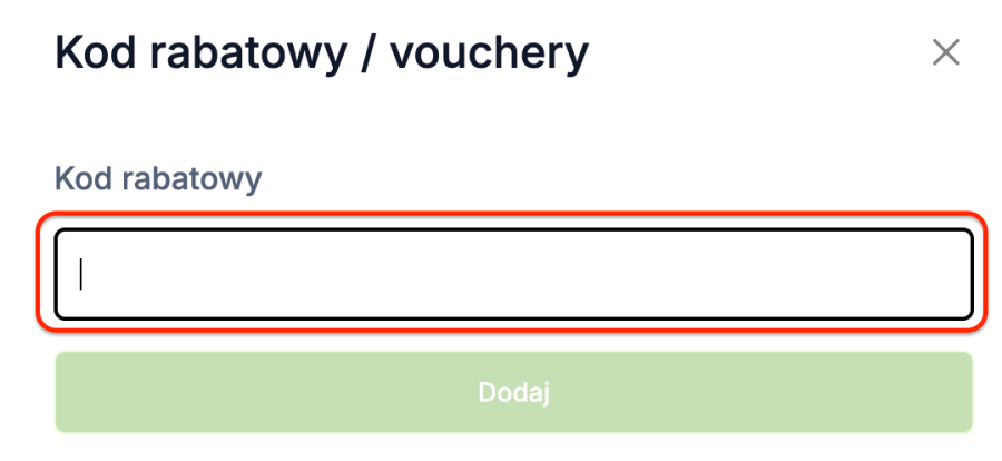 Miejsce na kod rabatowy Telepizza